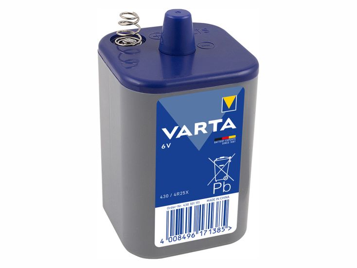 Rekwisieten Collega Systematisch Varta 6V blokbatterij