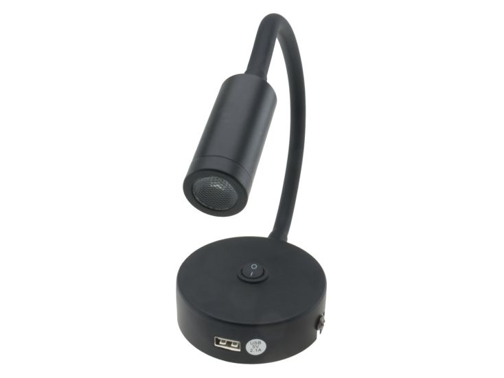 Venetië flexibele USB leeslamp