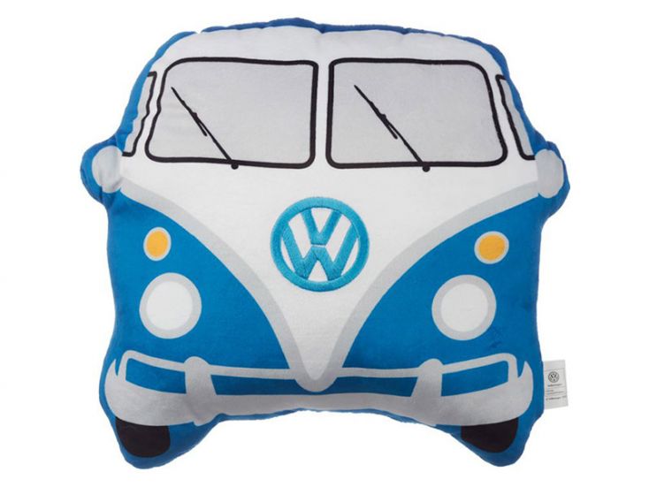 Volkswagen T1 pluche kampeerbus sierkussen