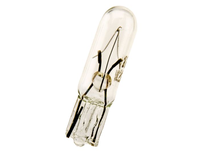 W2x4.6D 12V 1.2W wedge lamp - 2 stuks