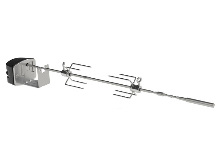 Weber Spirit en Searwood braadspit