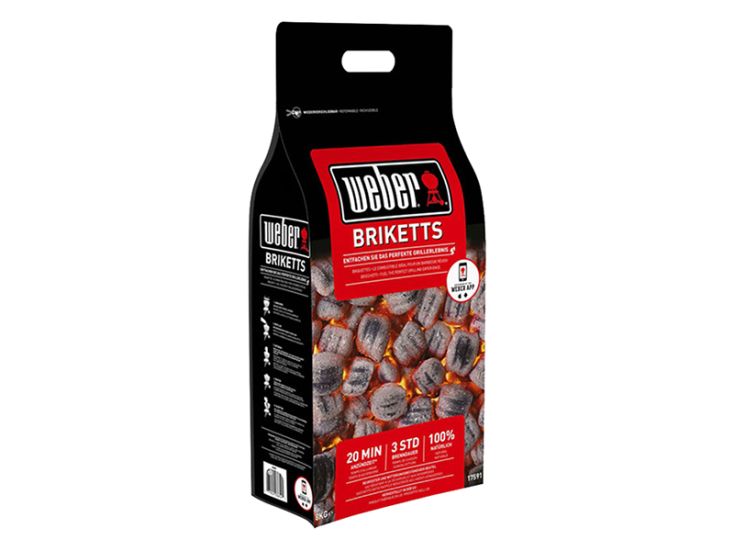 Weber 8 kg briketten