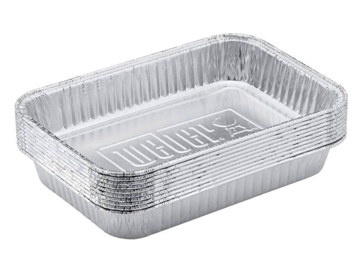 Weber grote lekbakjes - 10 stuks