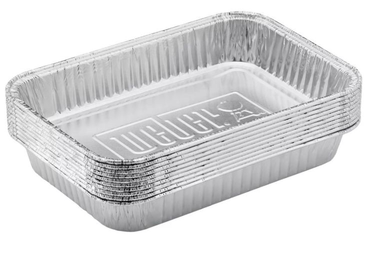 Weber kleine lekbakjes - 10 stuks