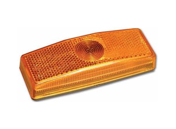 Zijmarkering - orange