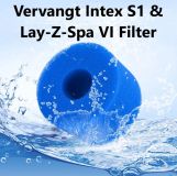 Aquaswan Uitwasbare Jacuzzi Filter S1 (Intex Pure Spa En Bestway) ♨️
