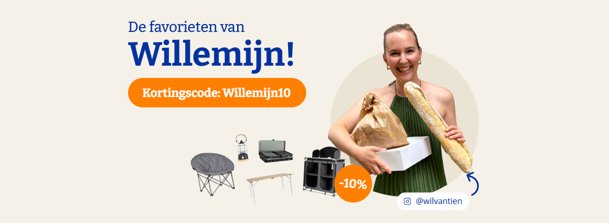 de kampeerfavorieten van Willemijn