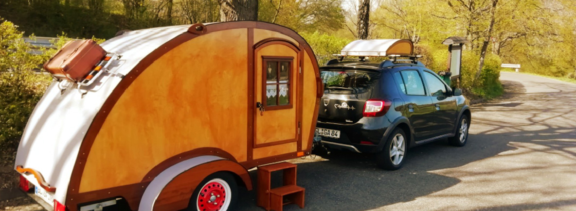 Een kijkje in de caravan van Guido en Andrea