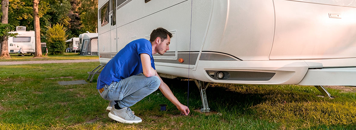 omloopmaat berekenen caravan