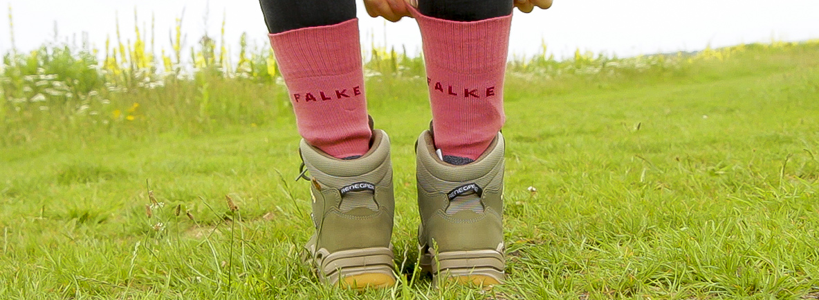 wandelschoenen en wandelsokken