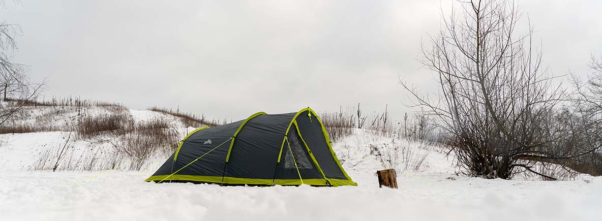 winterkamperen met tent