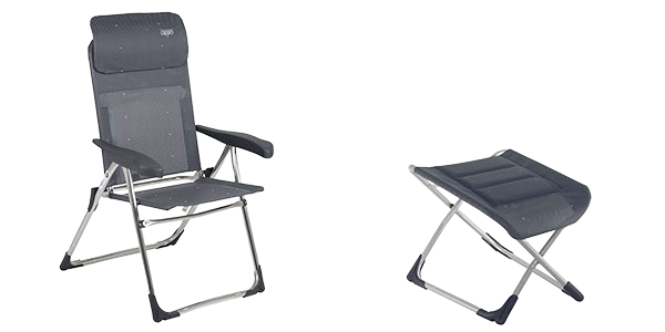 Crespo AL-213 stoel en Crespo AL-213 Deluxe voetenbank