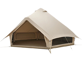 Nieuw: de Sahara Easy Air Bell tent.