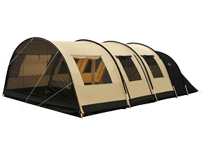 €100 korting op Familia 6 tunneltent + gratis voorwand.