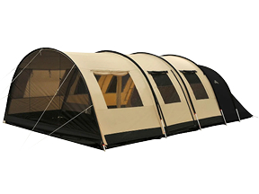 €100 korting op Familia 6 tunneltent + gratis voorwand.