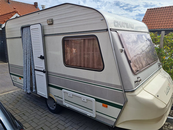 Een kijkje in de caravan van Anke en Johannes