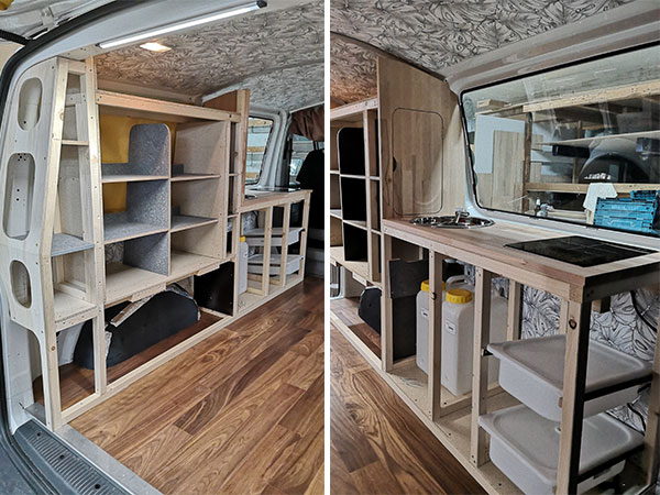 Een kijkje in de bus van Katrin en Keto
