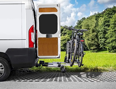 trekhaak fietsendrager camperbus