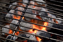 Houtskoolbarbecue