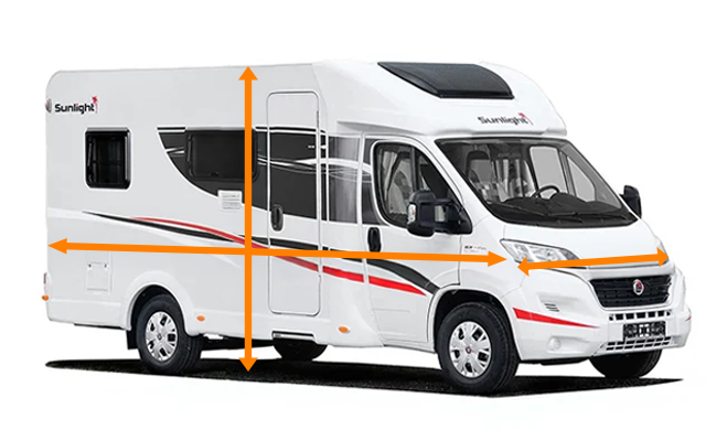 camper opmeten