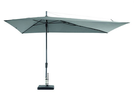 tuinmeubeltrends 2021: asymmetrische parasol