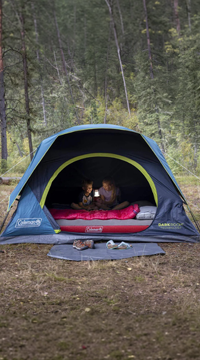 53% korting op de Coleman Skydome.